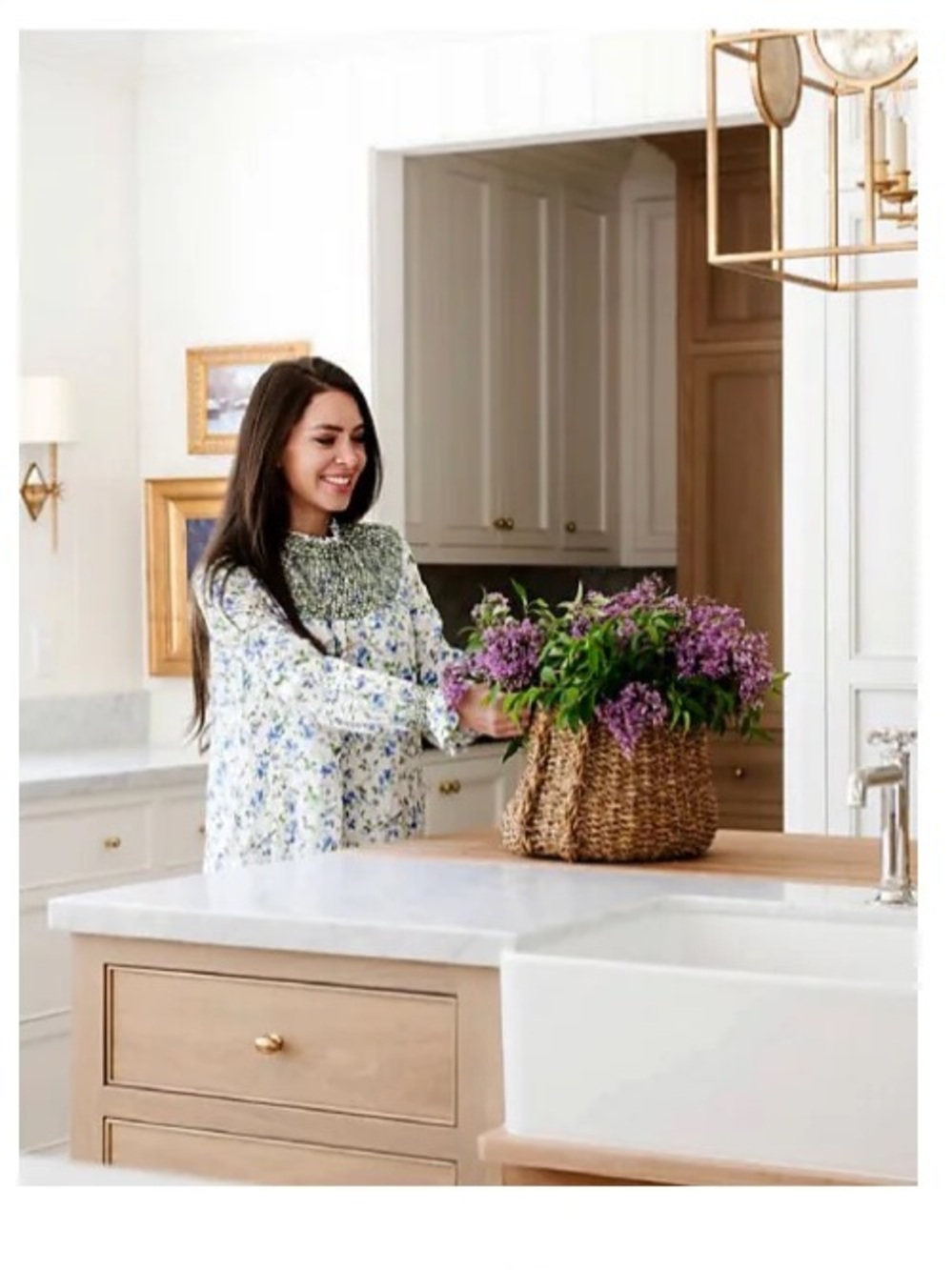 ZARA farmhouse floral dress